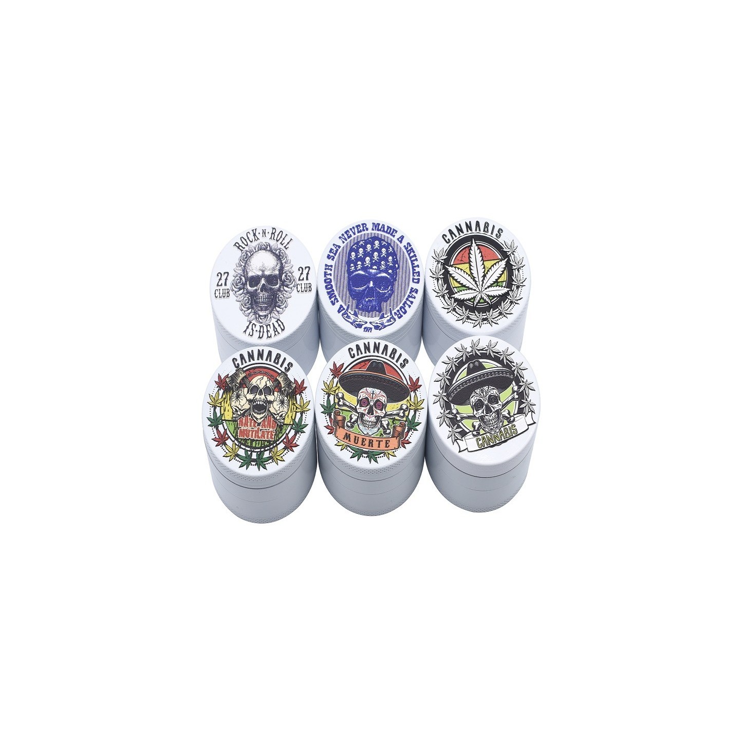 Grinder GSI257 50X37mm 4 parts