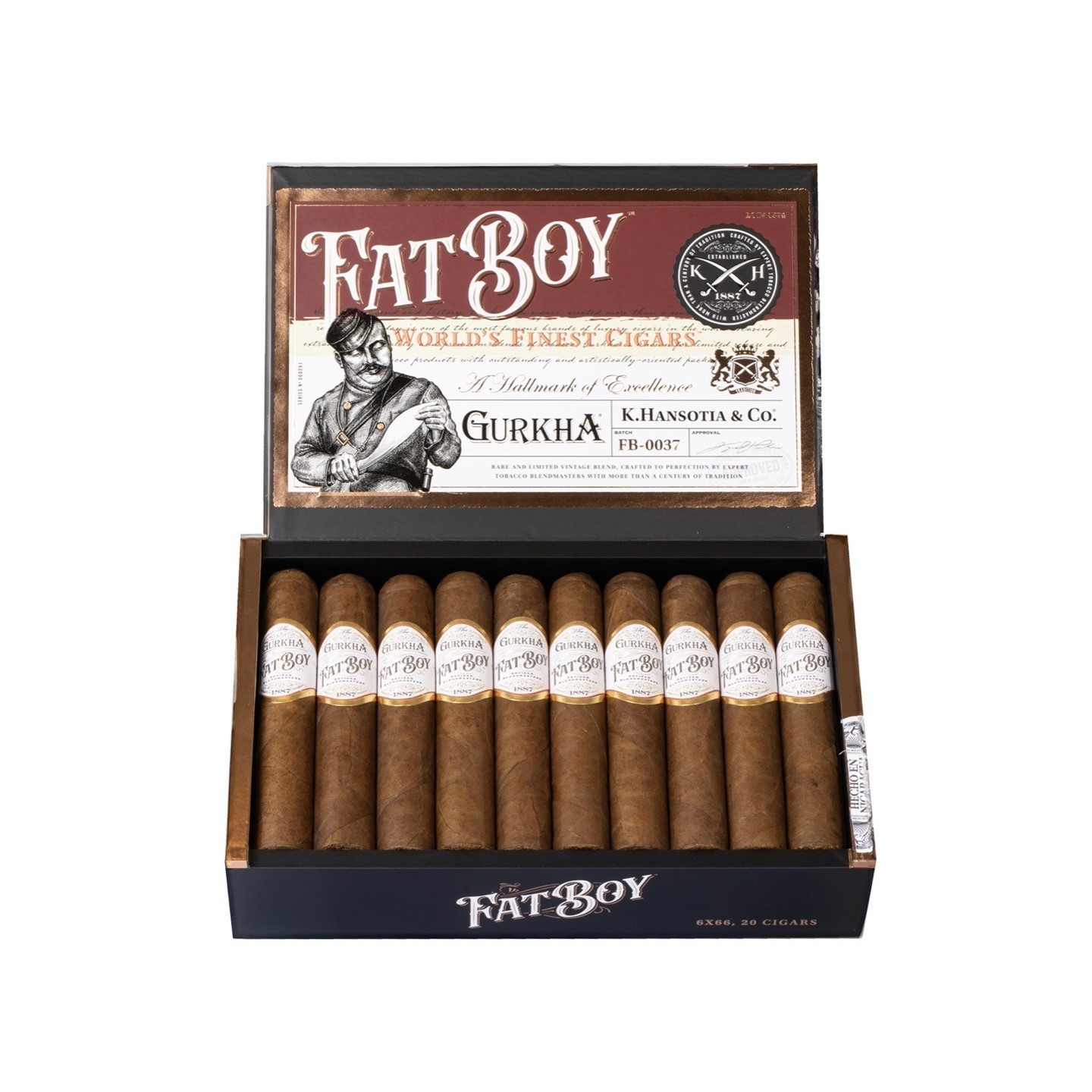 Gurkha Fat Boy 20/BX