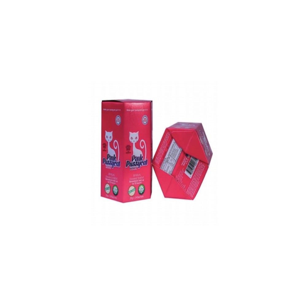 Pink Pussycat Hexagon 24PK