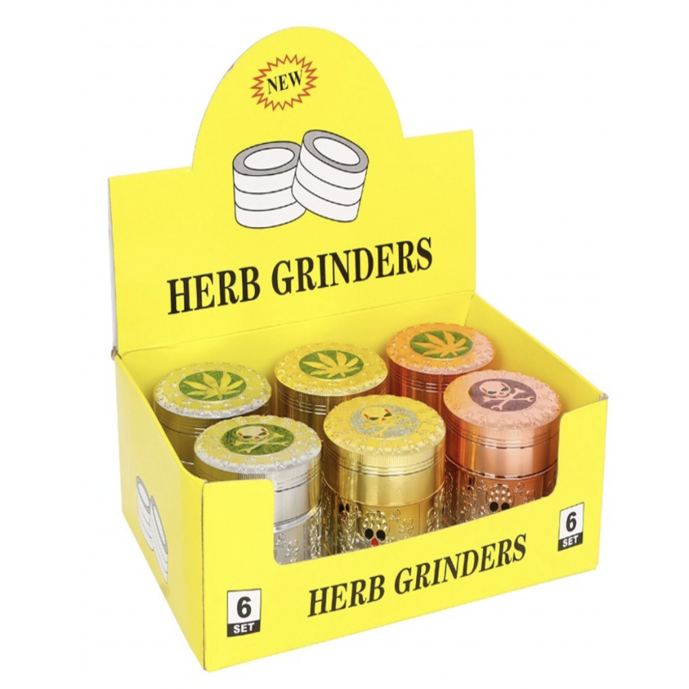 Grinder GSI384 63mm 4 Parts Zinc Alloy