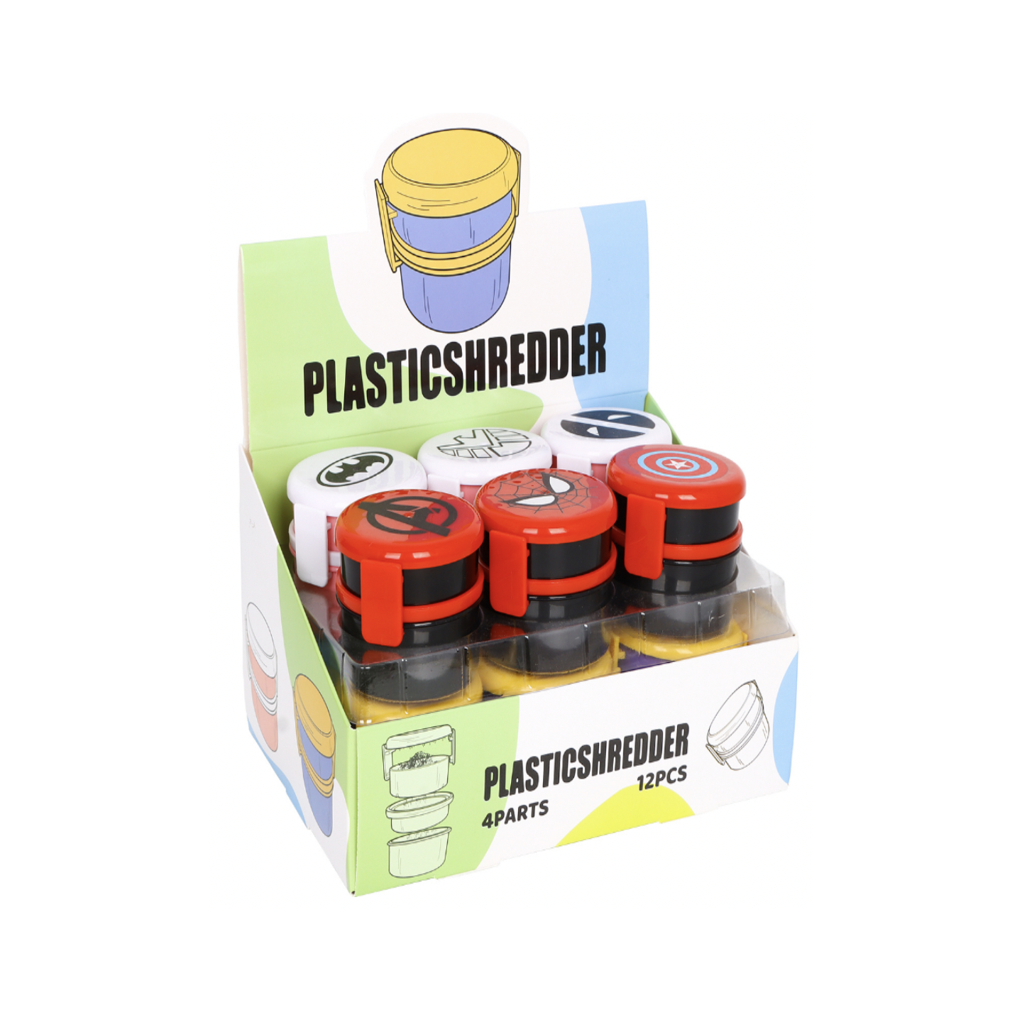 Grinder GSI385 70mm 4 Layer Plastic