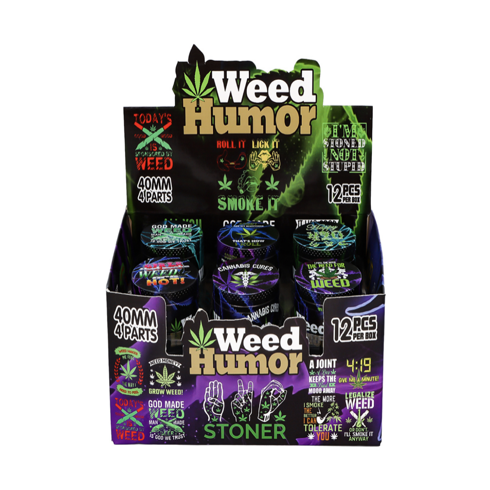 Grinder GSI386 40mm 4 Parts Zinc Alloy