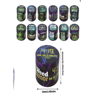 Grinder GSI388 63mm 4 Parts Zinc Alloy