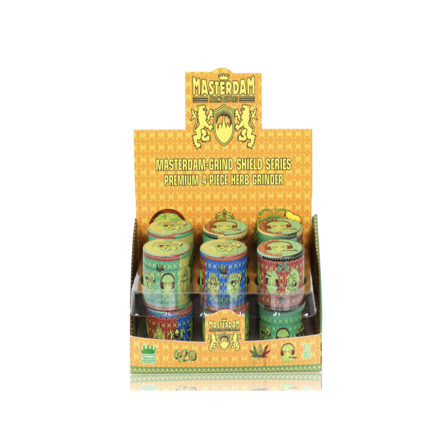 Grinder GSI390 4 Parts Zinc Alloy