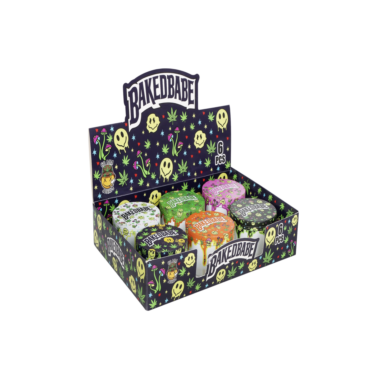 Grinder GSI393 63mm 4 Parts Zinc Alloy