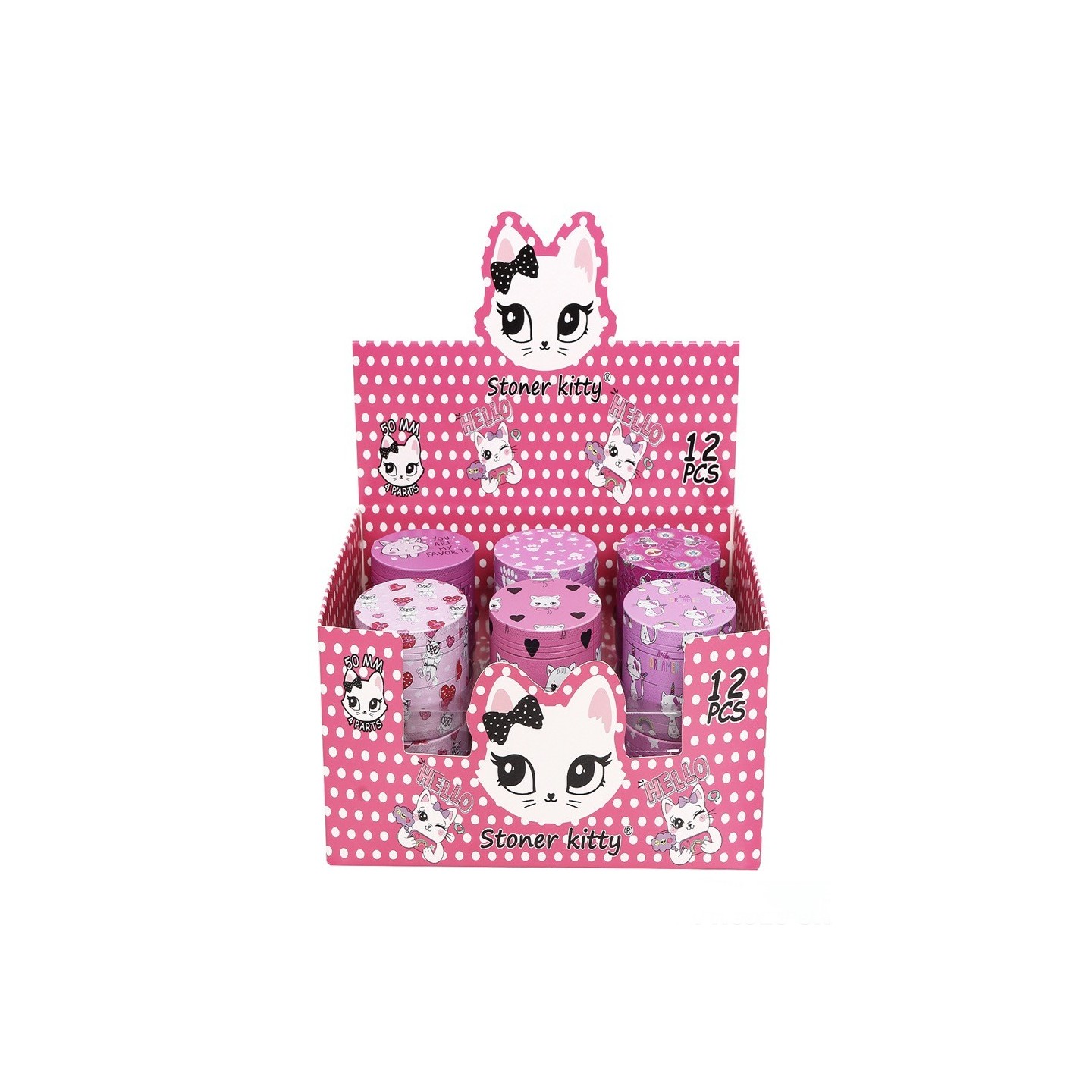 Grinder Zinc Alloy 4 Parts 50mm GSI398