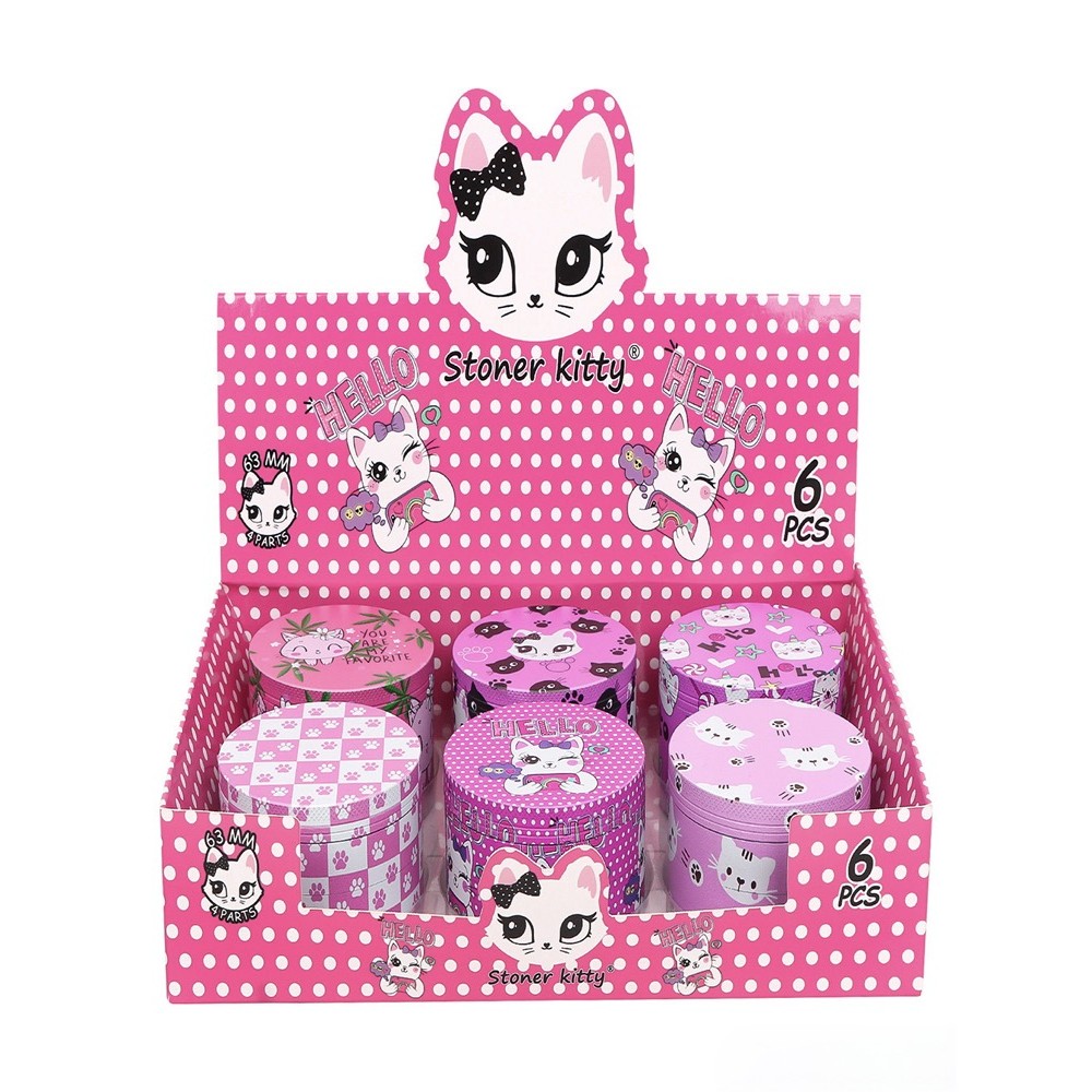 Grinder Zinc Alloy 4 Parts 63mm GSI399