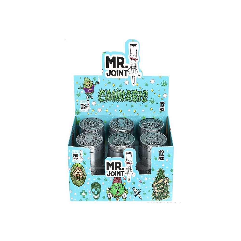 Grinder Zinc Alloy 4 Parts 50mm GSI408