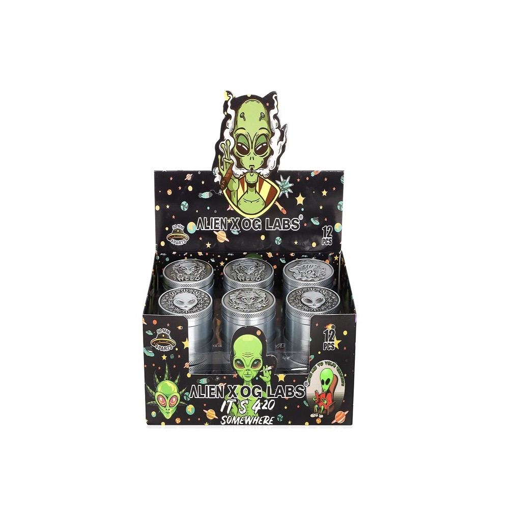 Grinder Zinc Alloy 4 Parts 50mm GSI409