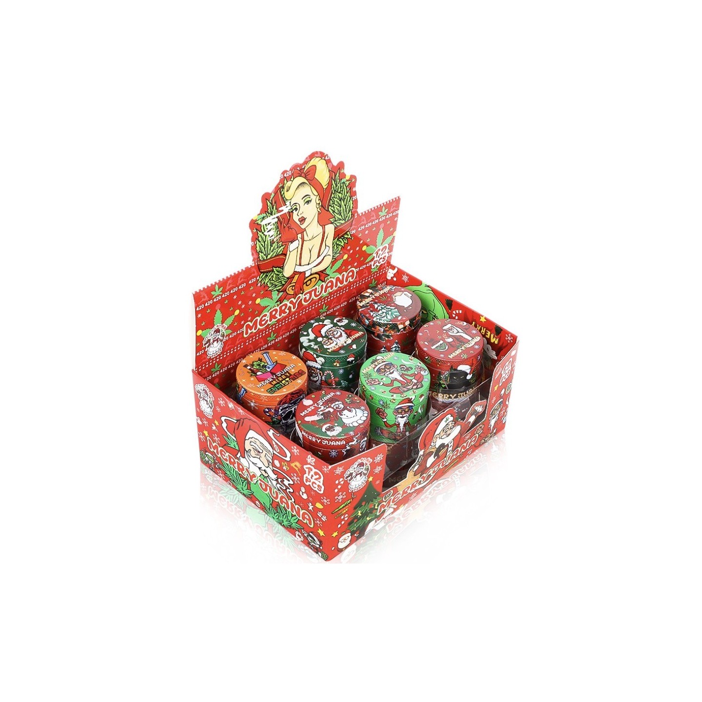 Grinder Zinc Alloy 4 Parts 40mm GSI419