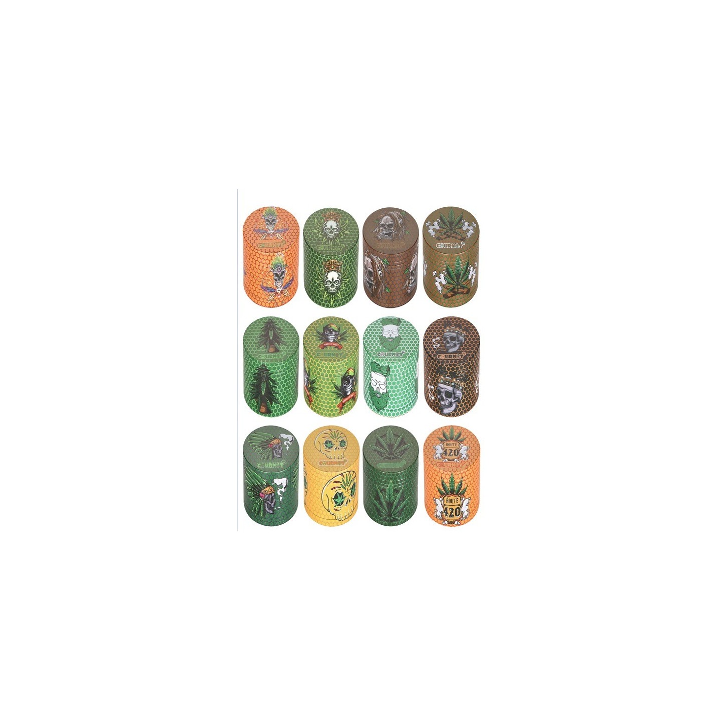 Grinder Zinc Alloy 4 Parts 50mm GSI426