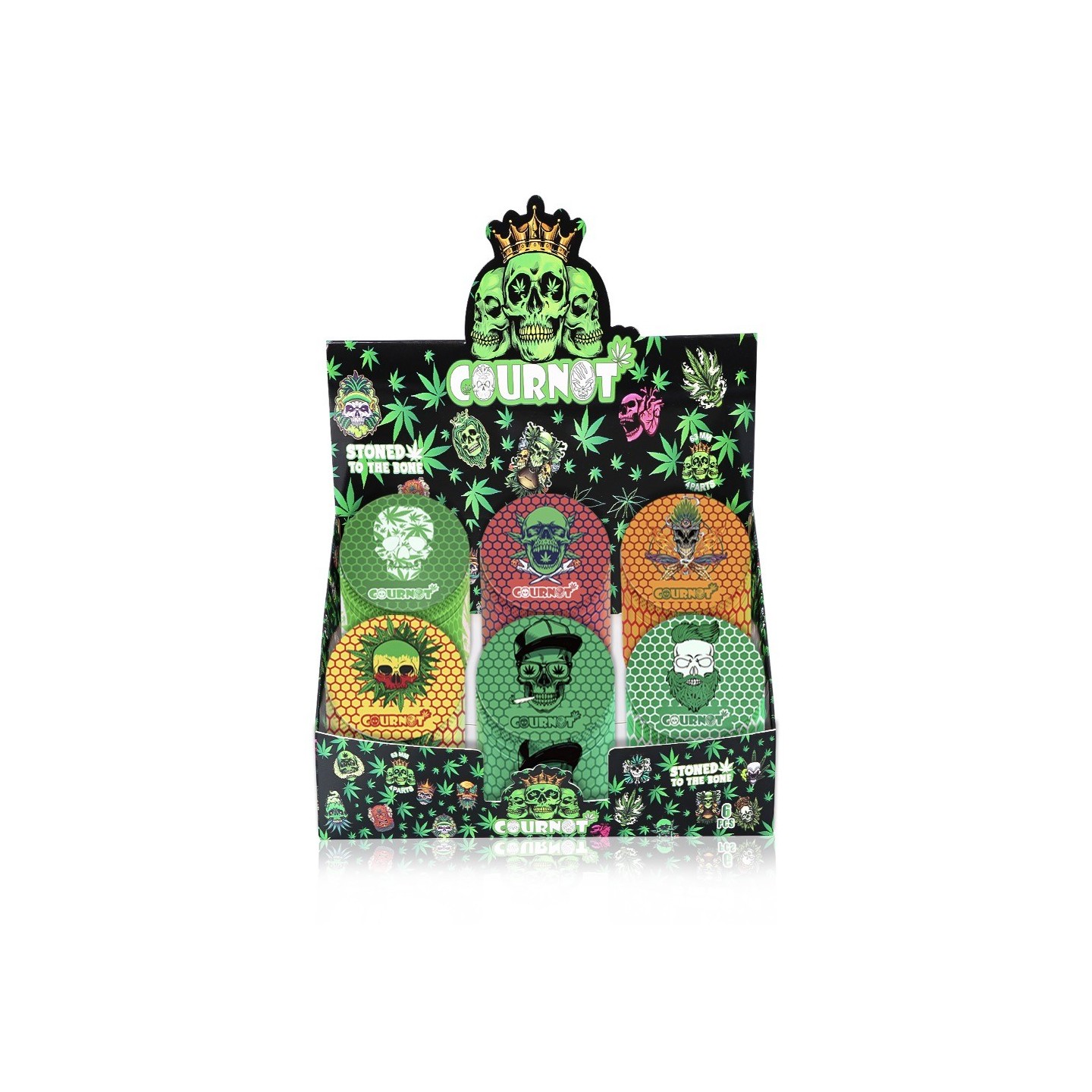 Grinder Zinc Alloy 4 Parts 63mm GSI427