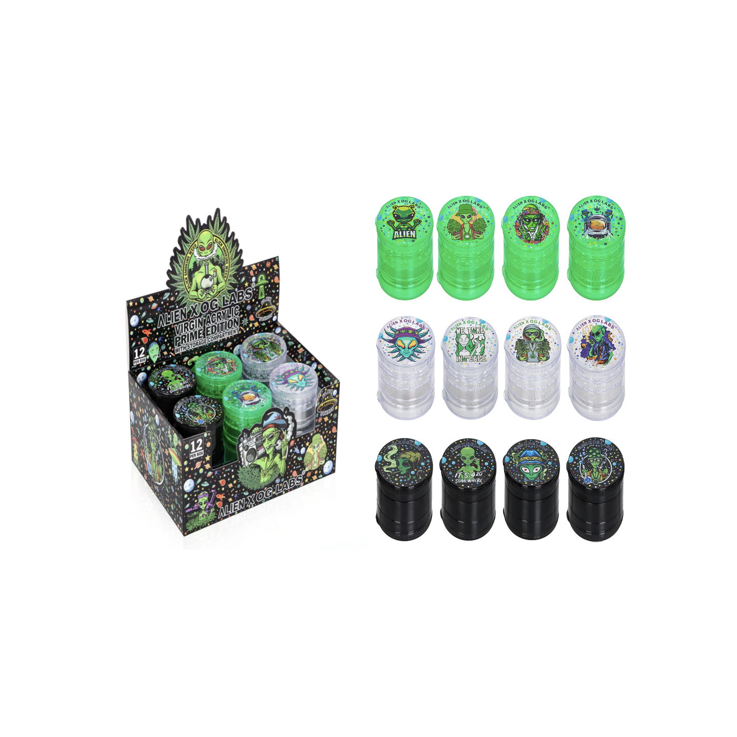 Grinder Plastic 5 Parts GSI436