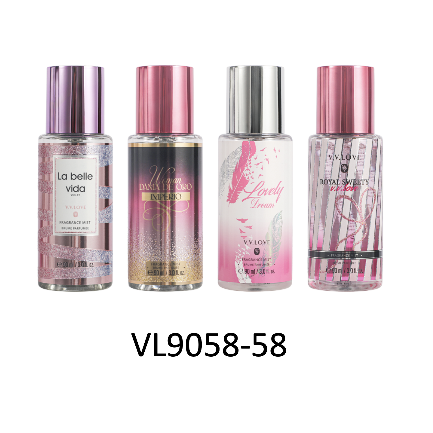 Perfume V.V. Love 4-Style Mix 12pk