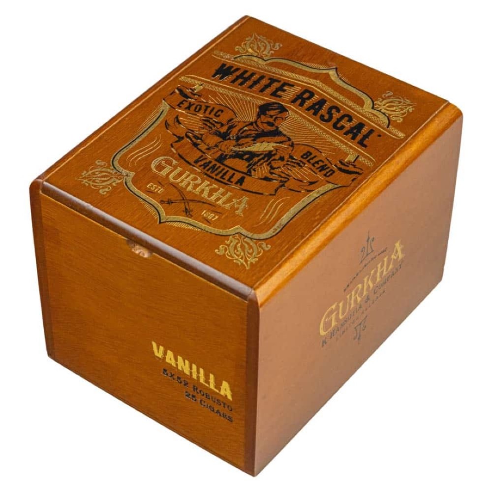 Gurkha White Rascal Vanilla Robusto 25/BX Gurkha White Rascal Vanilla Robusto 25/BX