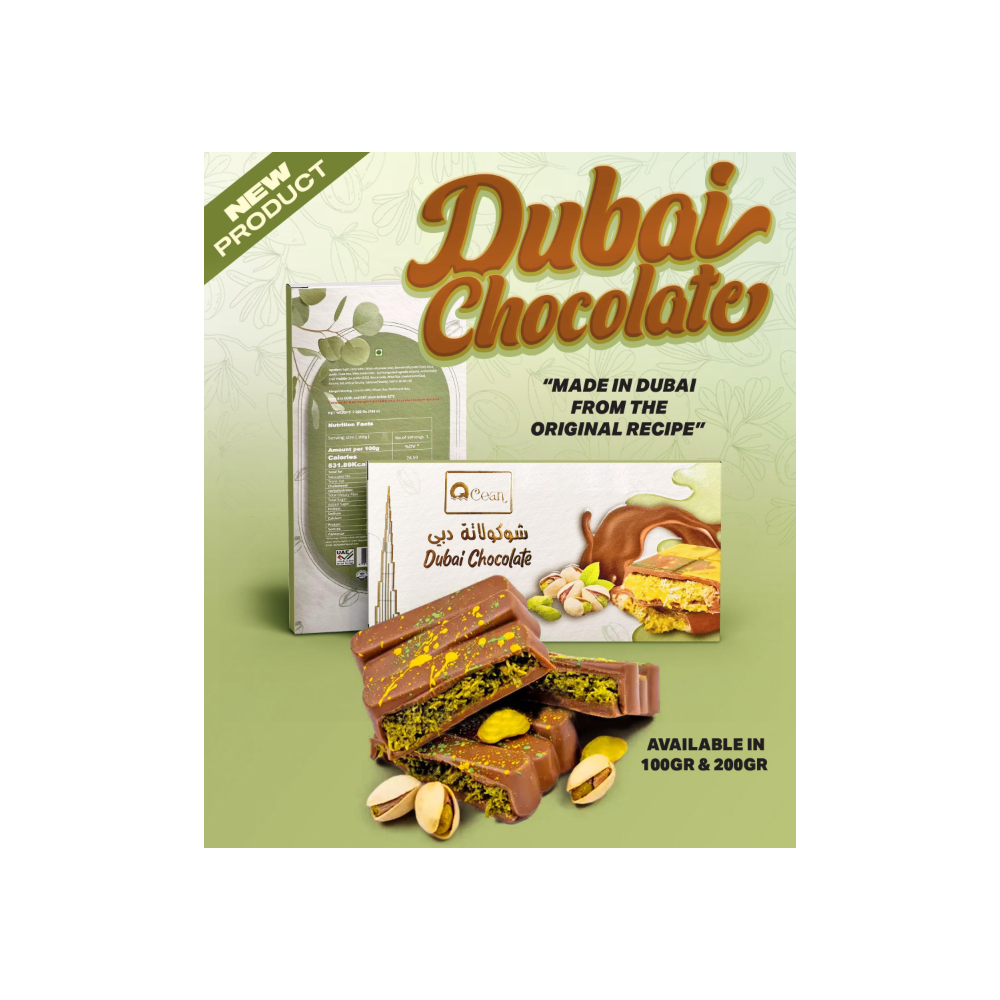 Dubai Chocolate 100G 6PK Dubai Chocolate 100G 6PK