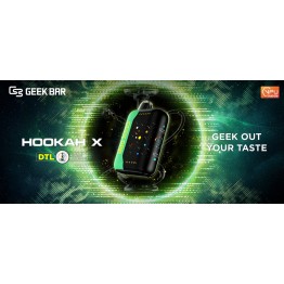 Geek Bar 25K Hookah X 5PK