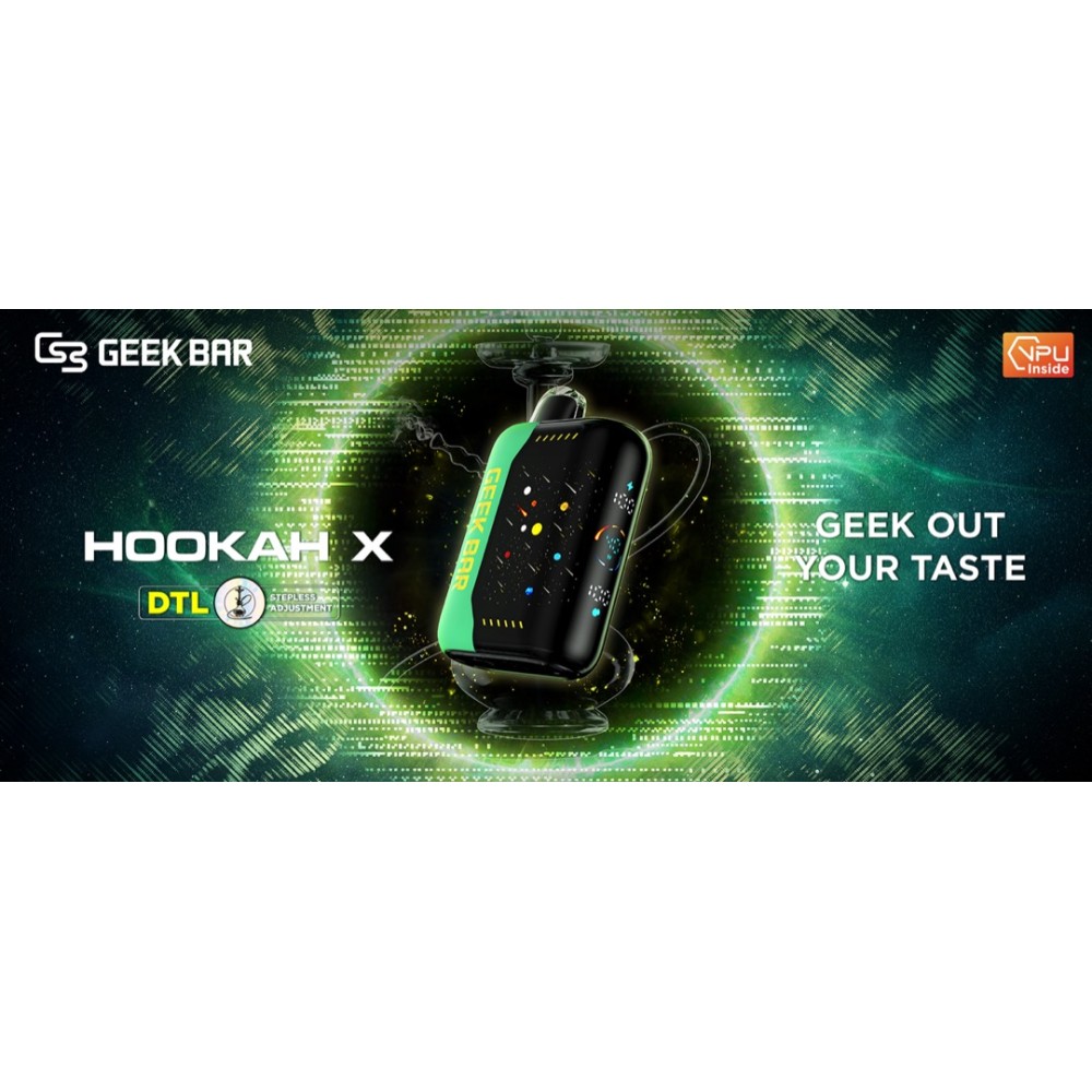 Geek Bar 25K Hookah X 5PK