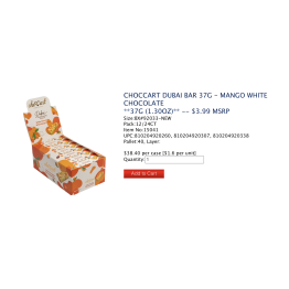 Dubai Chocolate 37G 24PK
