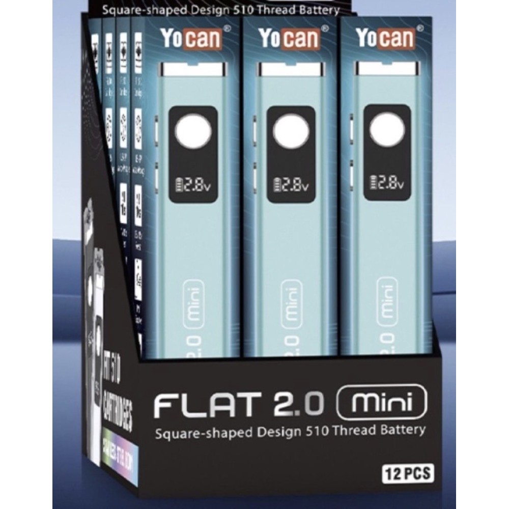 Yocan Flat 2.0 Mini Battery 12CT