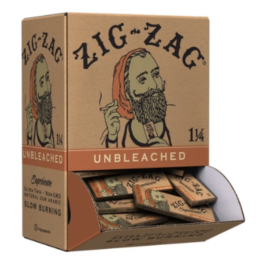 Zig Zag Unbleached 1 1/4 Rolling Papers 48pk