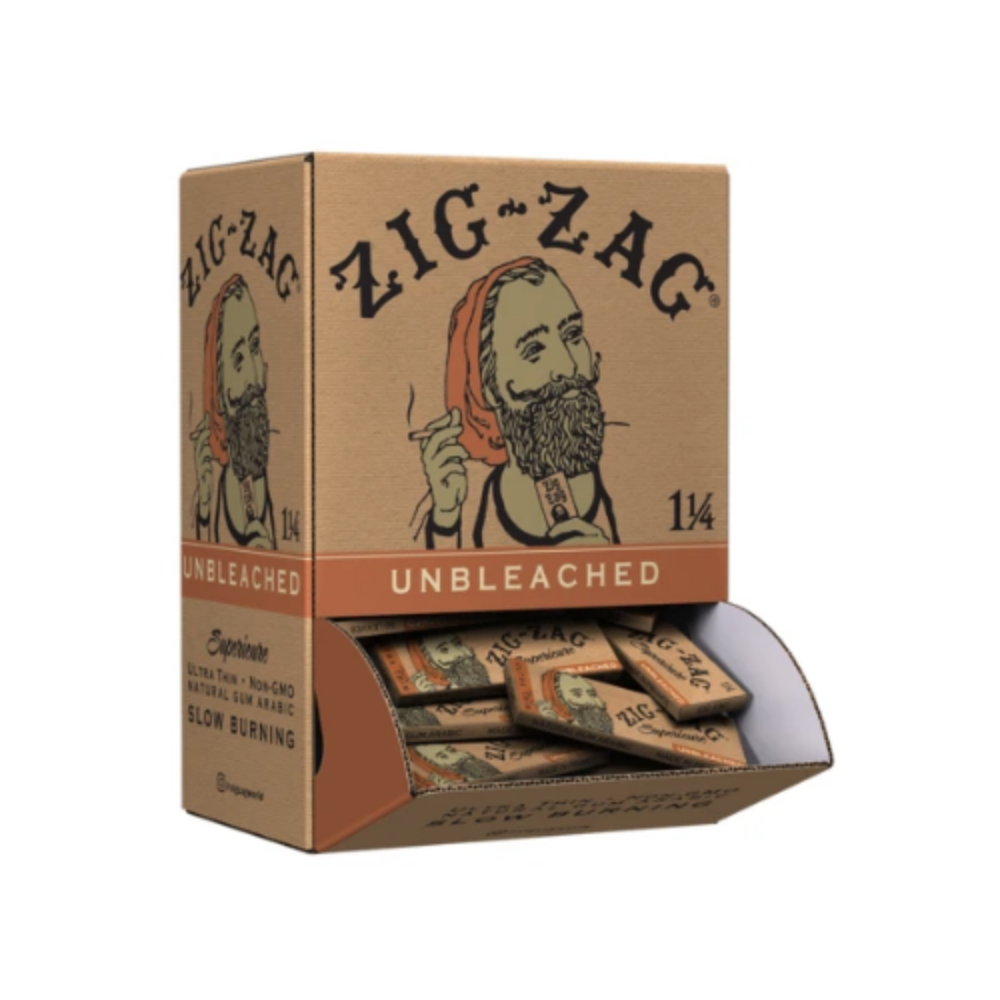 Zig Zag Unbleached 1 1/4 Rolling Papers 48pk