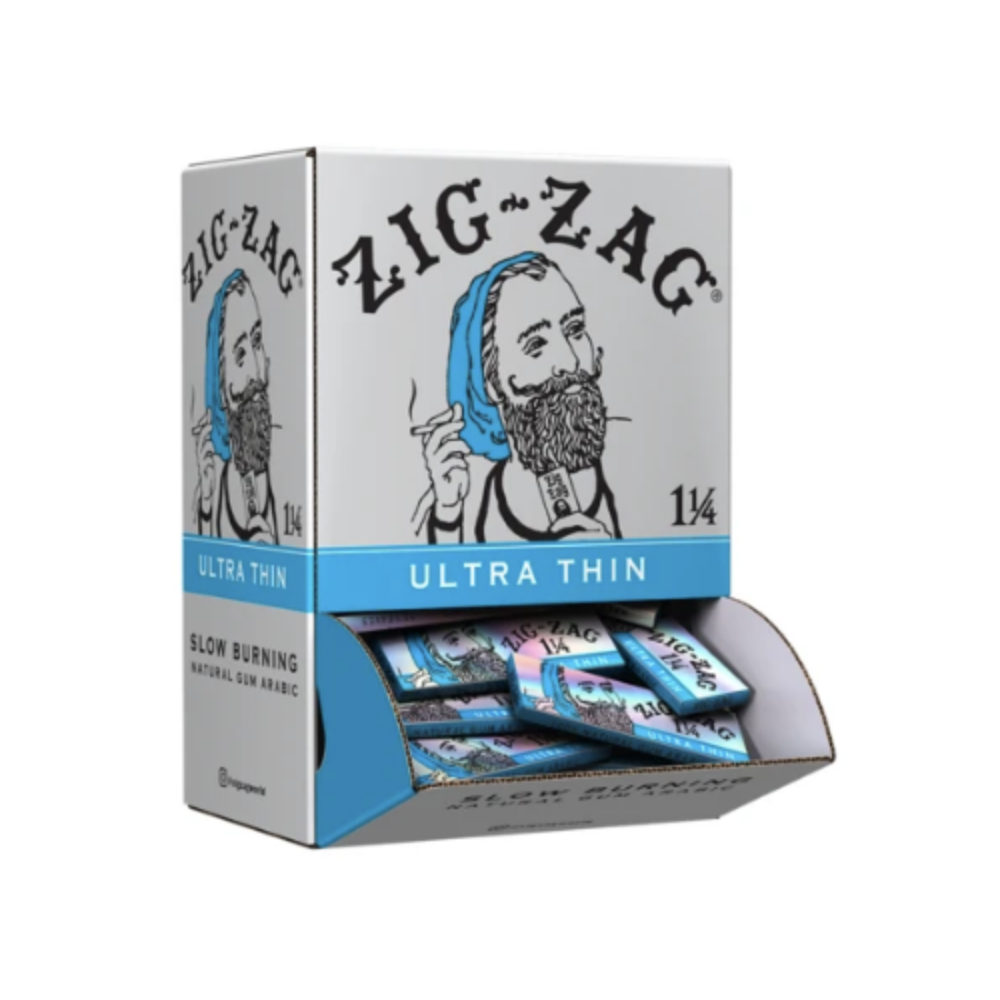 Zig Zag Ultra Thin 1 1/4 Rolling Papers 48PK