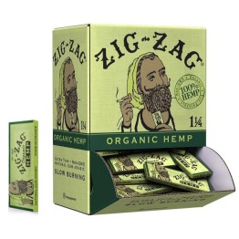 Zig Zag Organic Hemp 1 1/4 Rolling Papers 48PK