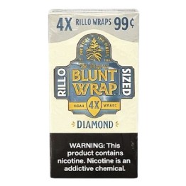 Blunt Wrap Rillo 4X 4/$0.99 15/4PK