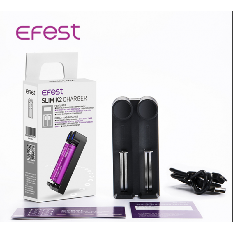 Efest Slim K2 Charger