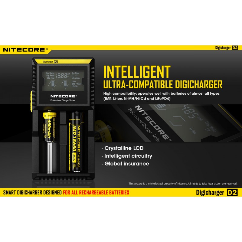 D2 Charger (Nitecore)