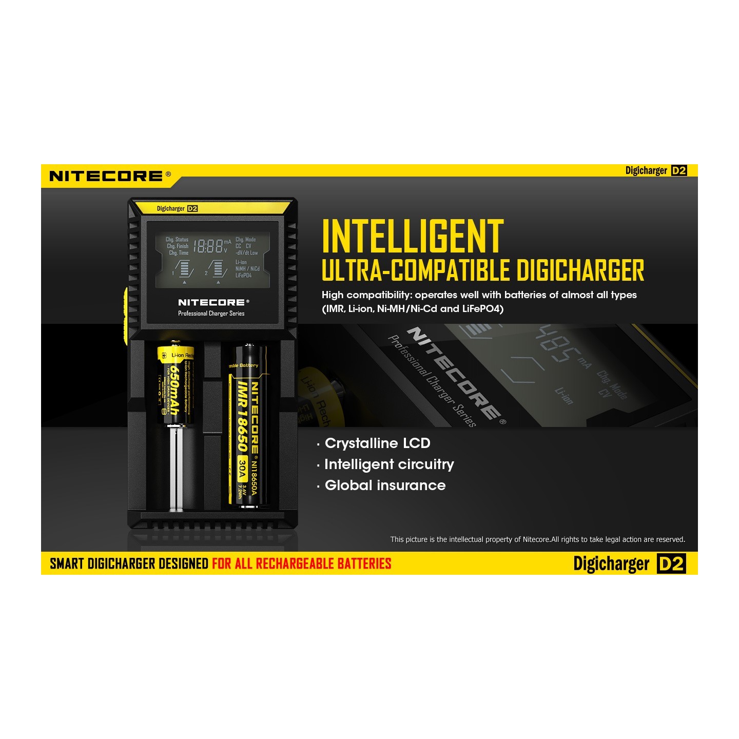 D2 Charger (Nitecore)