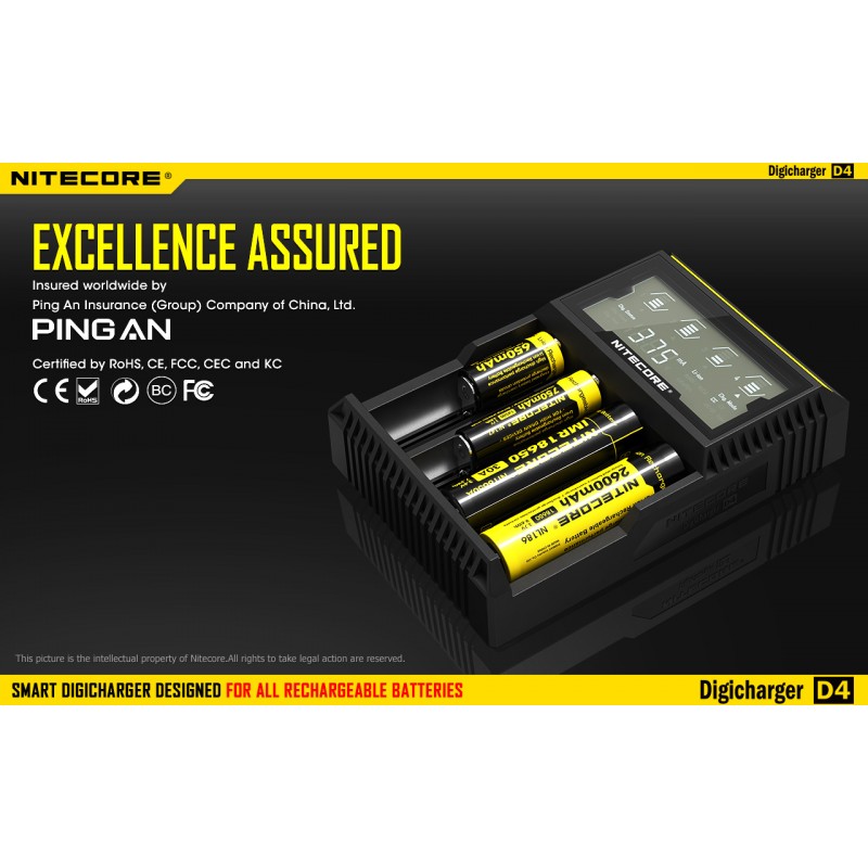 D4 Charger (Nitecore) D4 Charger (Nitecore)