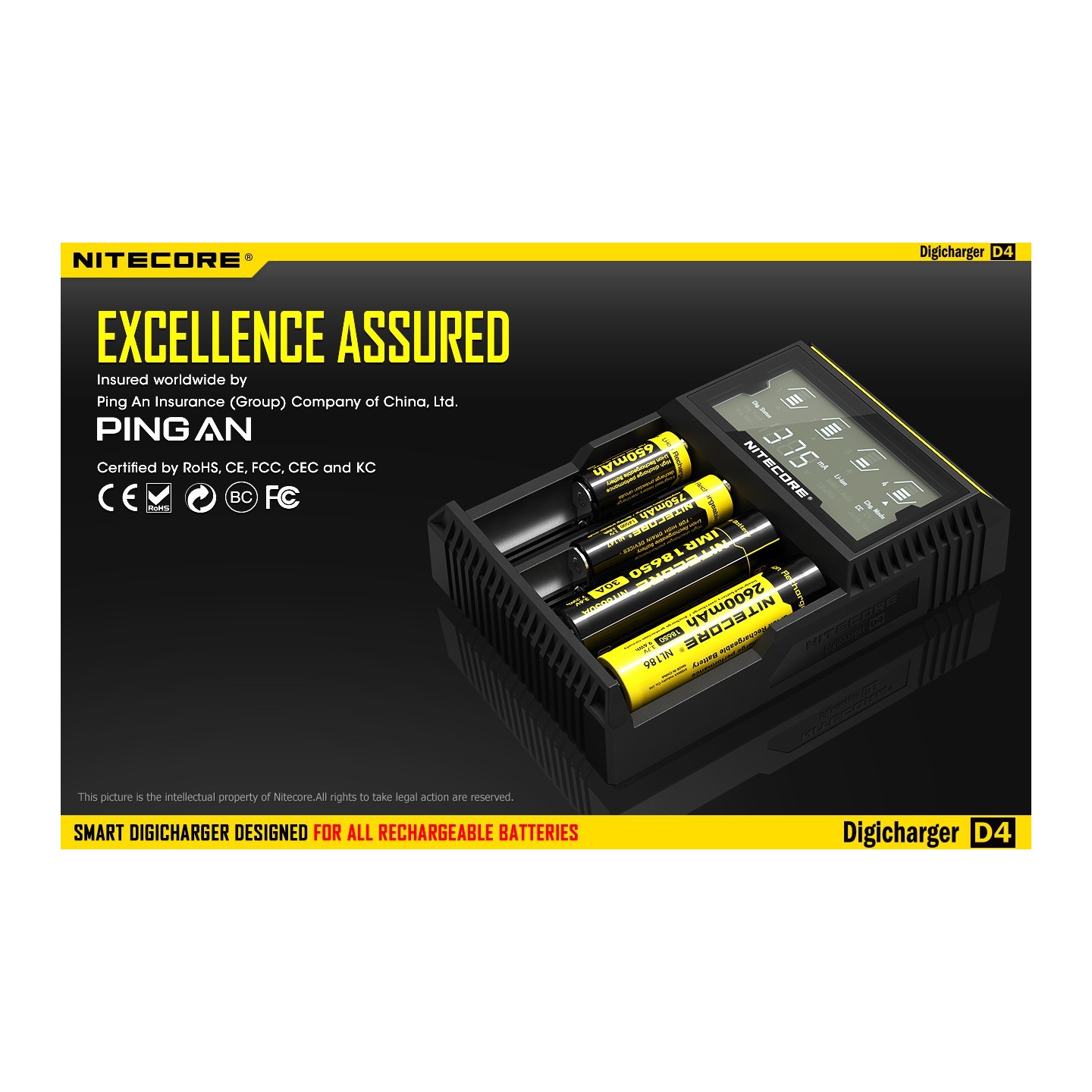 D4 Charger (Nitecore)