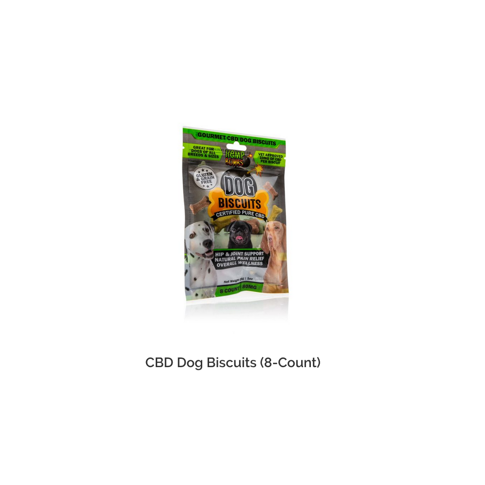 HB CBD Dog Biscuits (8-Count) HB CBD Dog Biscuits (8-Count)