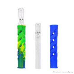 Silicone Glass Chillum