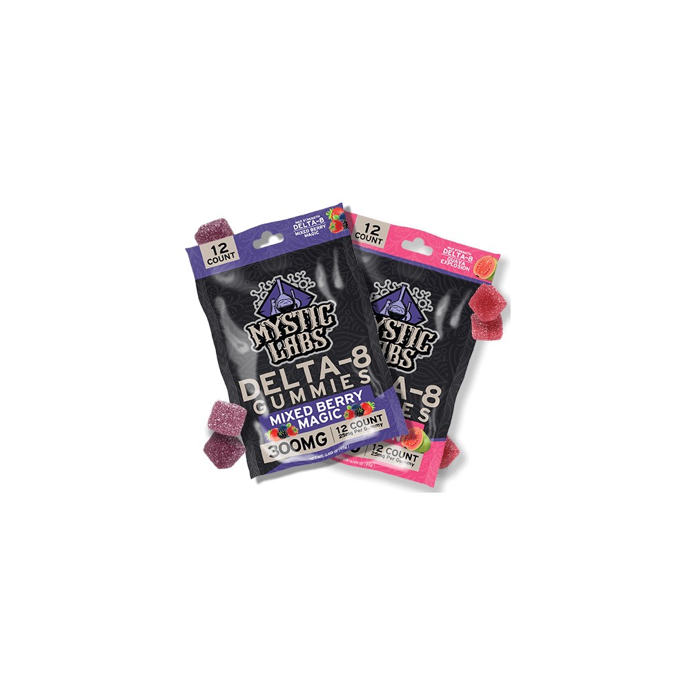 Mystic Labs Delta 8 Gummies 300mg 12ct