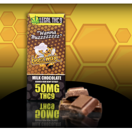 Beezwax D9 THC Candy Bars 50mg 5PK