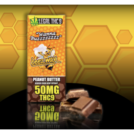 Beezwax D9 THC Candy Bars 50mg 5PK