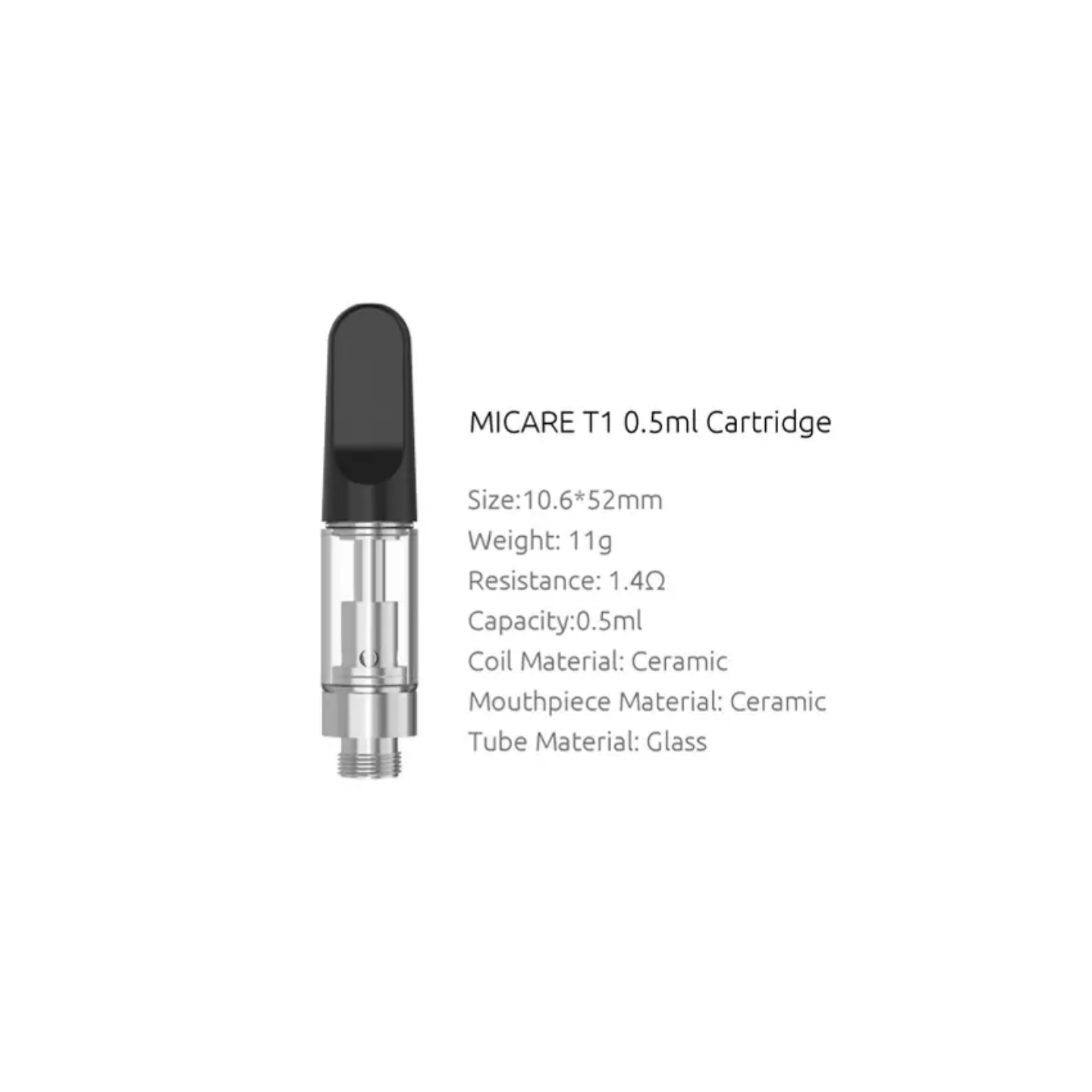Micare T1 Cartridge 0.5ML