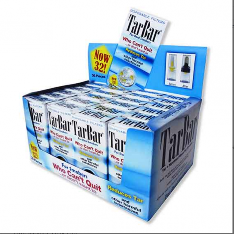 Tarbar Cigarette filter 32/24Display