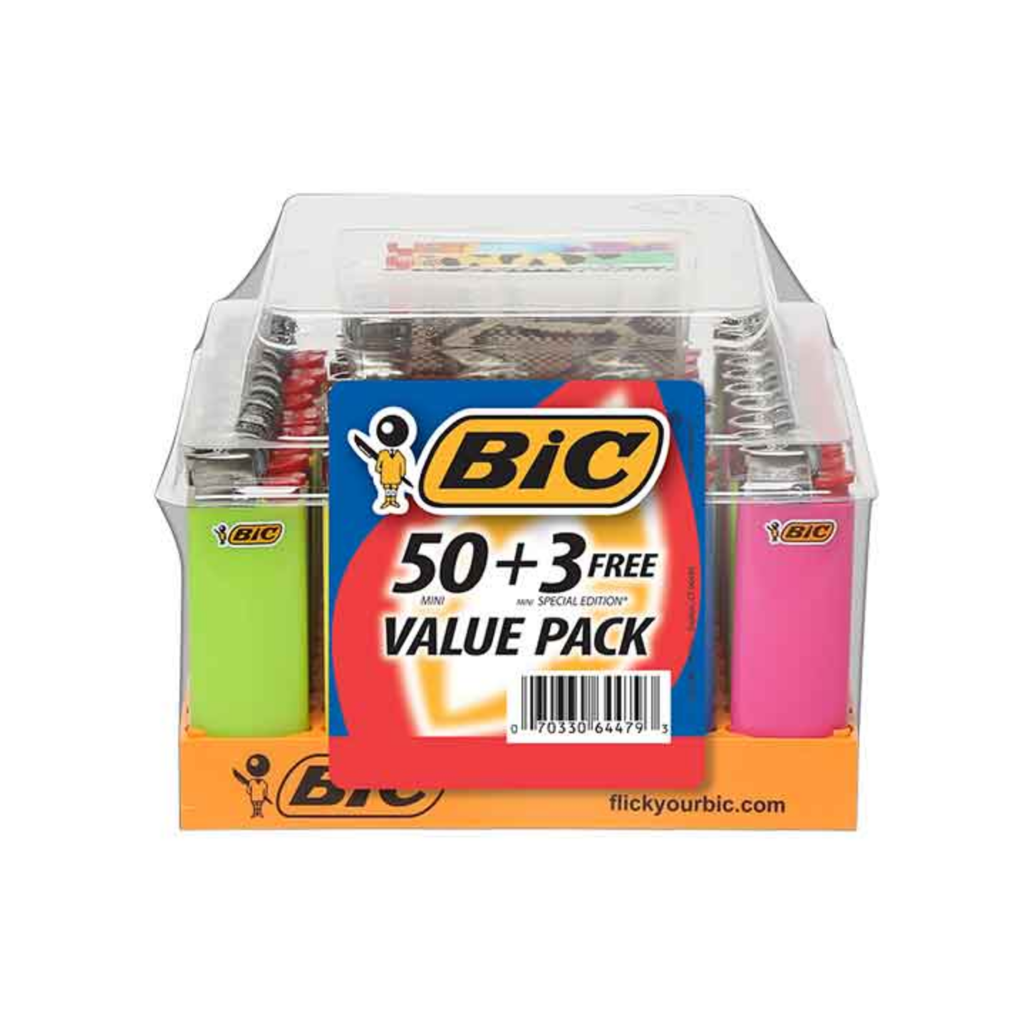 Mini Bic Lighter 50CT