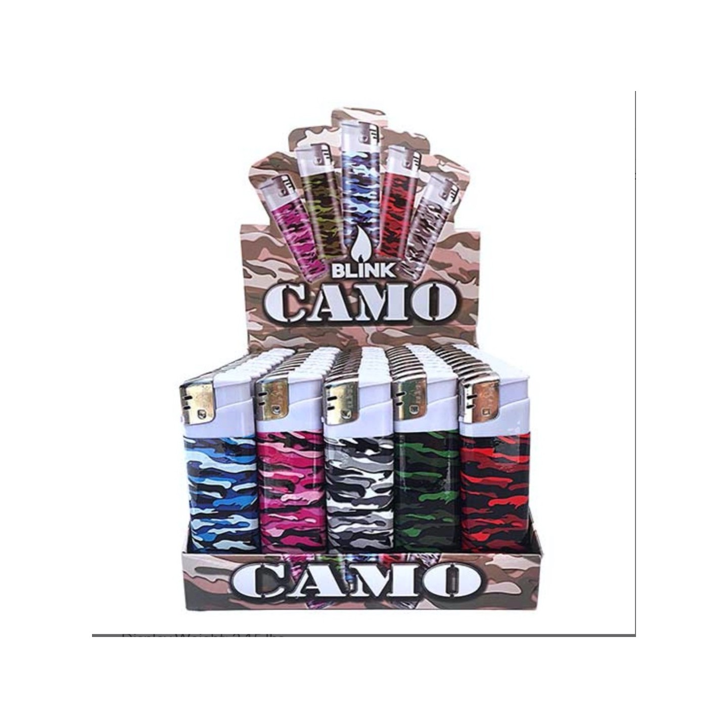Camo Lighter 50CT DSLY