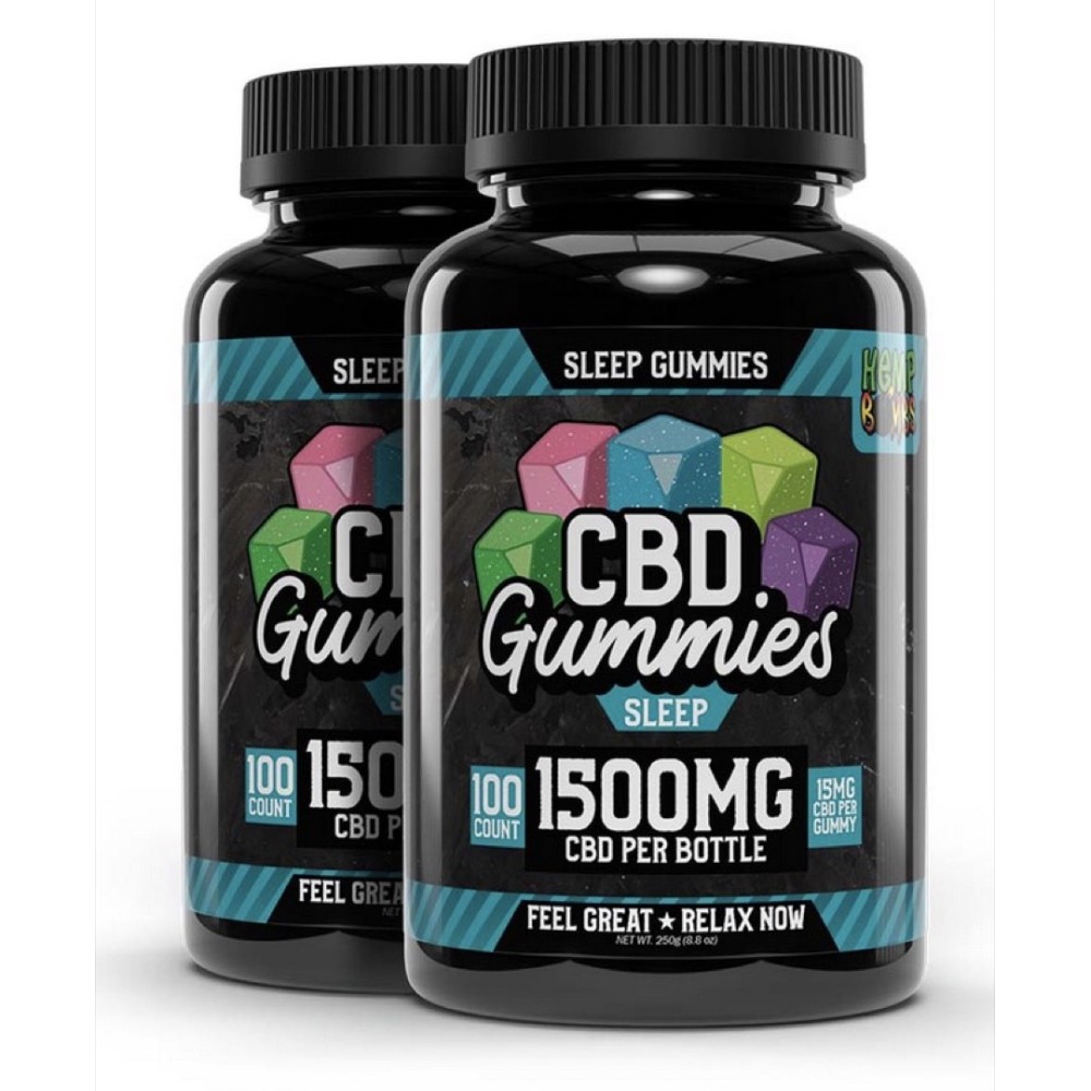 Hemp Bombs Sleep CBD Gummies