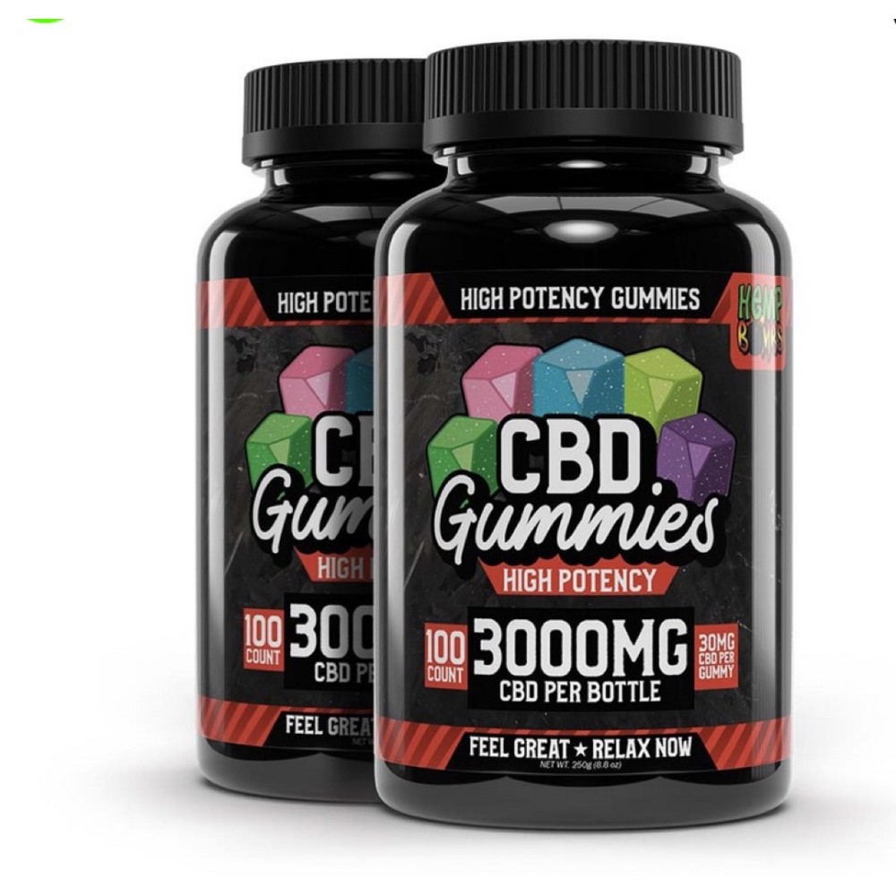 Hemp Bombs High Potency CBD Gummies