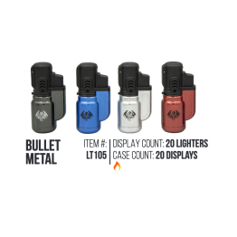 Bullet Metal Lighter 20/Display