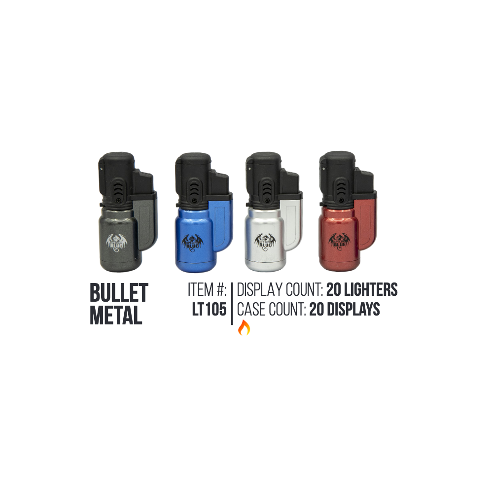 Bullet Metal Lighter 20/Display