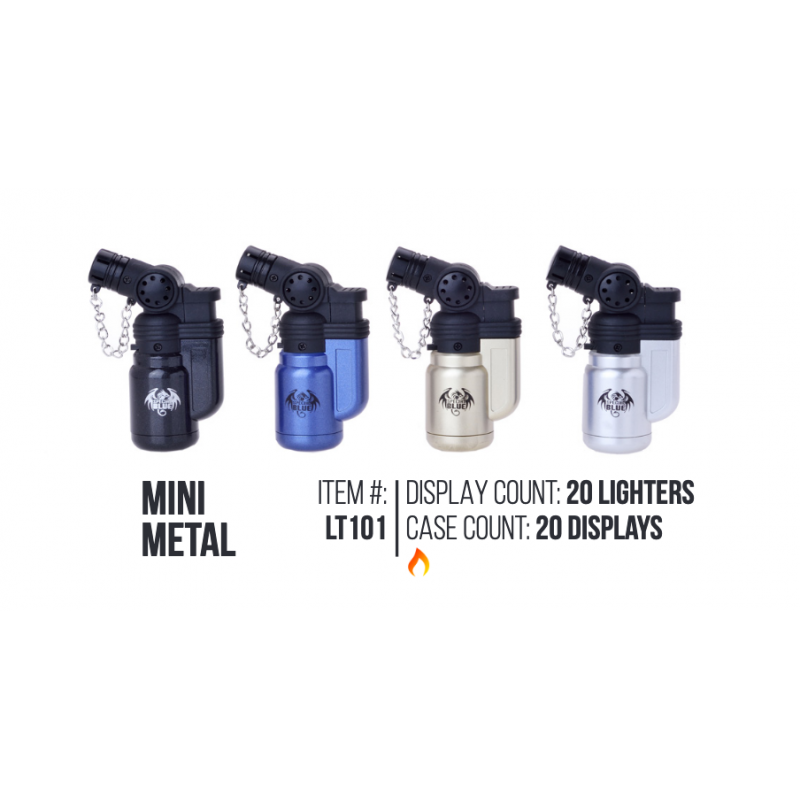 Mini Metal Lighter 20/Display