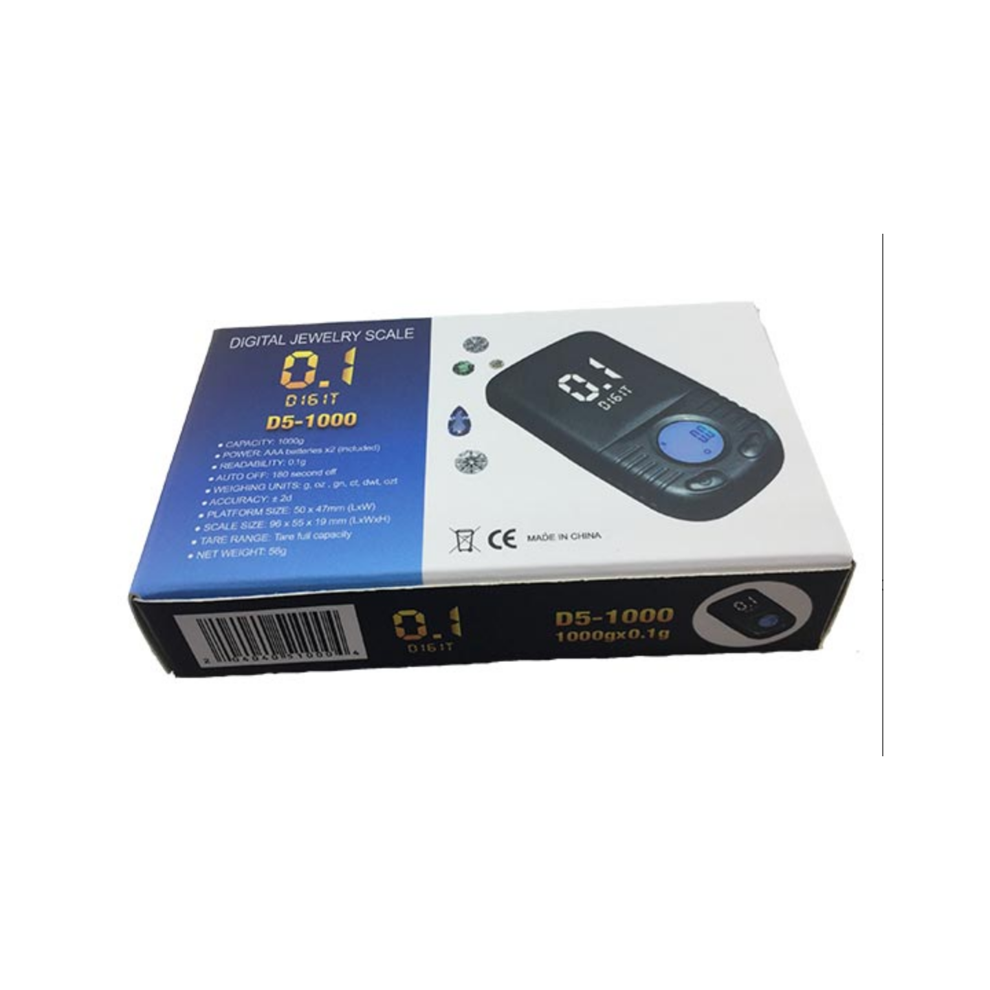 Jewelry Scale Blue5 1K 0.1