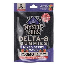 Mystic Labs Mixed Berry 250MG 5CT Gummies